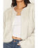 Image #3 - Shyanne Women's Faux Fur Cropped Jacket, Cream, hi-res