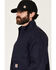 Image #2 - Carhartt Men's FR Full Swing Quick Duck Jacket, Navy, hi-res