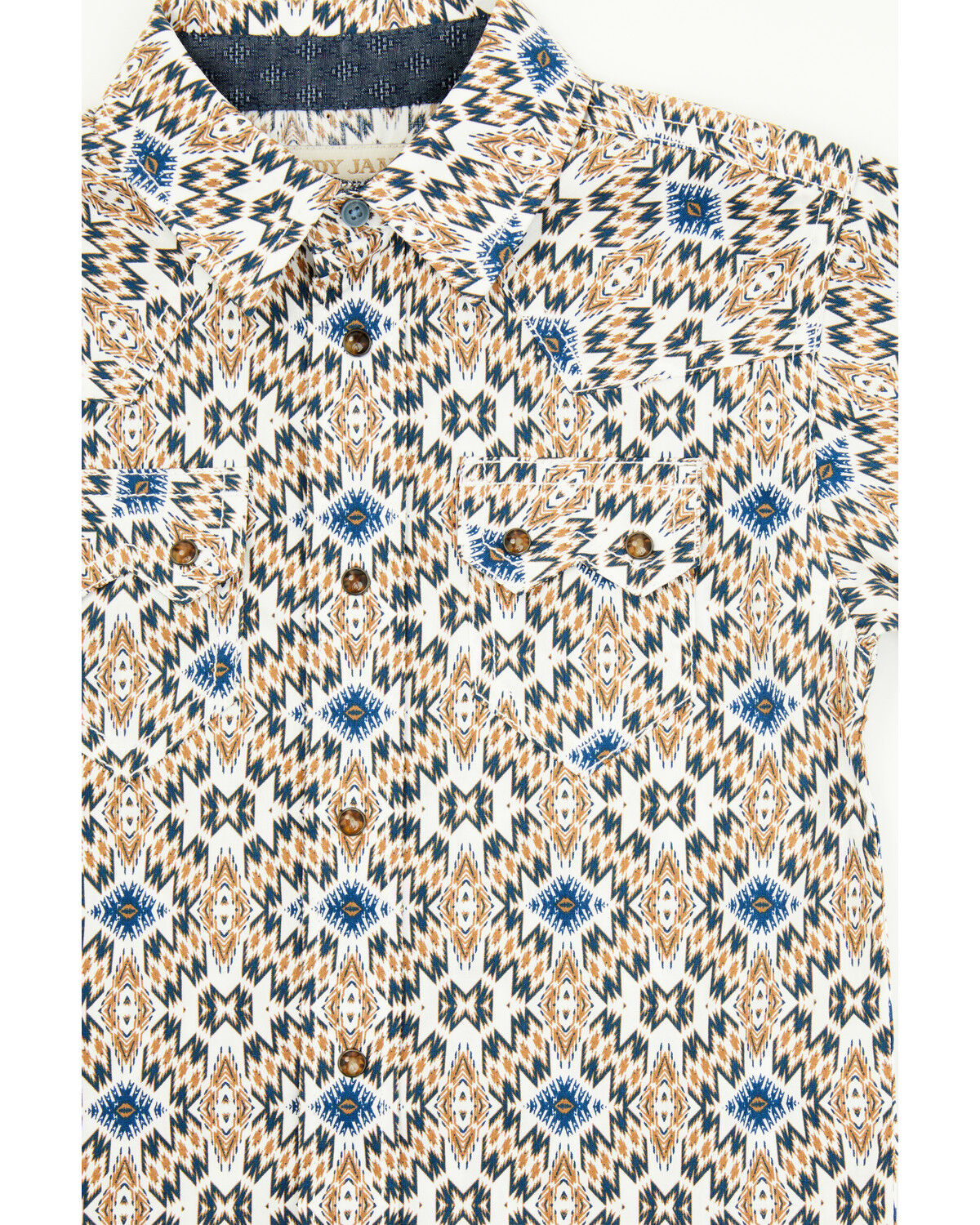 Product Name:  Cody James Toddler Boys' High Plains Southwestern Print Short Sleeve Western Shirt