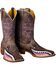 Image #4 - Tin Haul Women's Man Eater Shark Western Boots - Square Toe, Dark Brown, hi-res