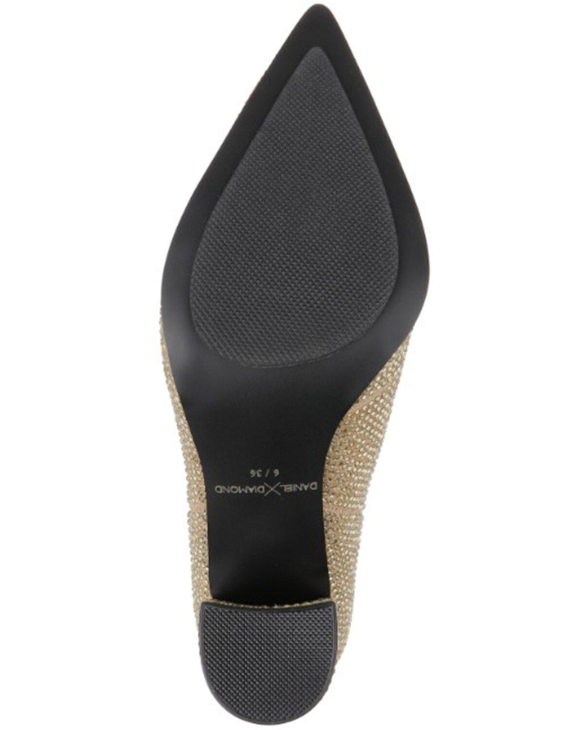 Image #6 - DanielXDiamond Women's Johnny Guitar Western Boots - Snip Toe, Gold, hi-res