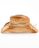 Shyanne Women's Thonny Western Straw Hat, Tan, hi-res