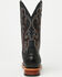 Image #5 - Horse Power Men's Boot Barn Exclusive Nile Crocodile Print Tall Western Boots - Broad Square Toe, Black, hi-res
