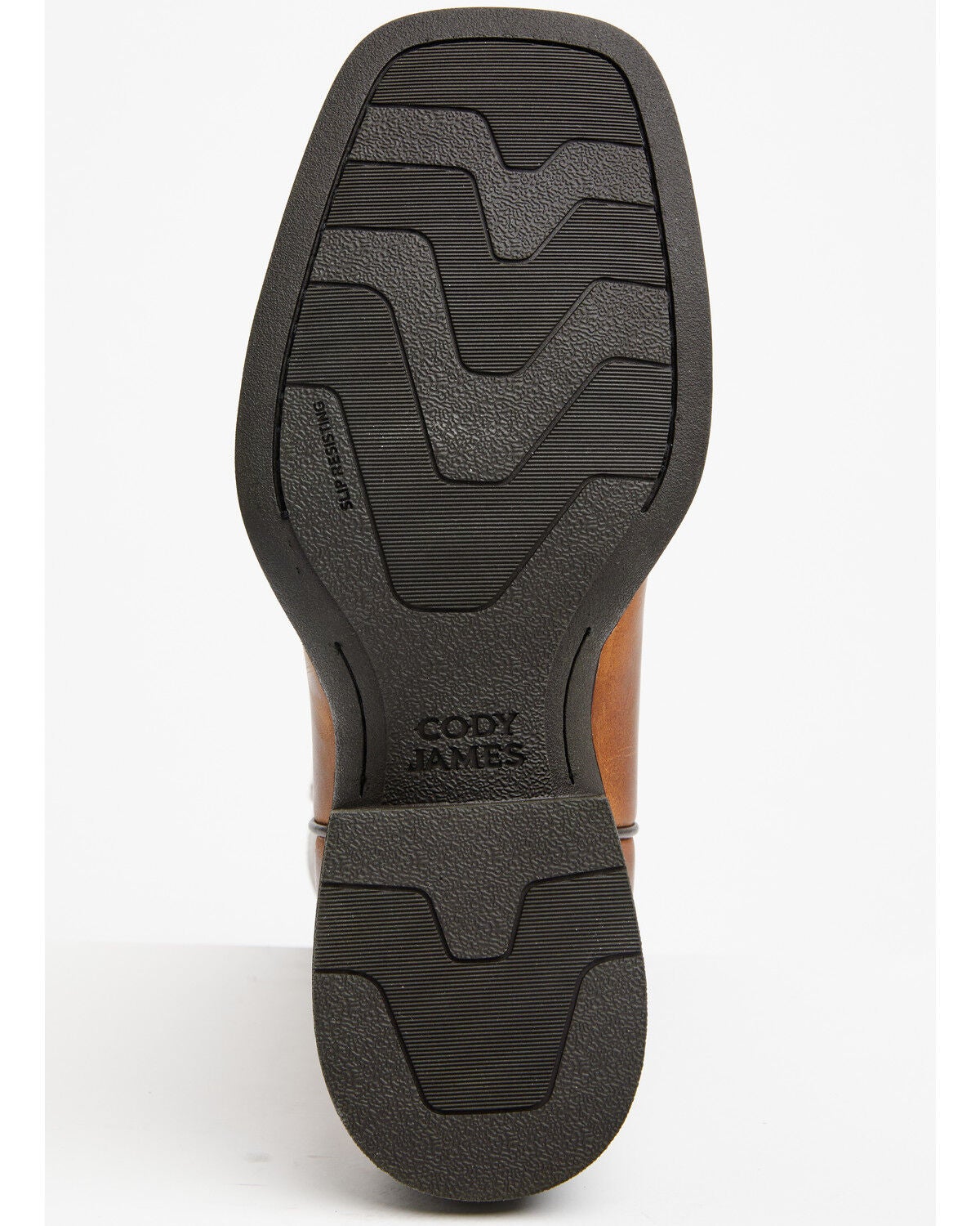 Image #7 - Cody James Ace&trade; Western Boots - Broad Square Toe, Tan, hi-res