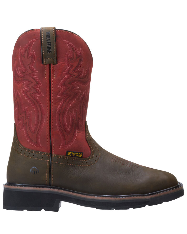 Wolverine Men's Rancher Western Work Boots - Steel Toe | Boot Barn