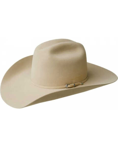 Bailey Men's Stellar 20X Fur Felt Cowboy Hat, Buckskin, hi-res