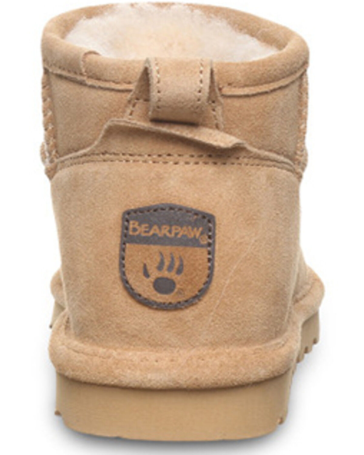 Image #5 - Bearpaw Women's Shorty Wide Casual Boots, Tan, hi-res