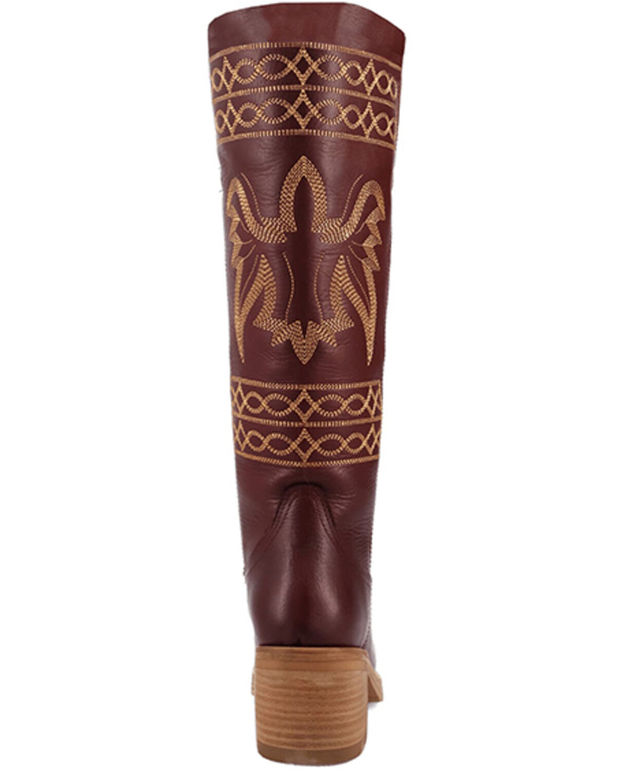 Image #5 - Dingo Women's Avalon Tall Fashion Boots - Round Toe, Wine, hi-res