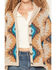Image #3 - Cotton & Rye Women's Southwestern Button-Down Cardigan, Tan, hi-res