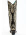 Corral Women's Studded Overlay Western Boots - Round Toe, Black, hi-res