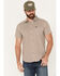 Image #1 - Brixton Men's Charter Geo Print Short Sleeve Button-Down Shirt, , hi-res