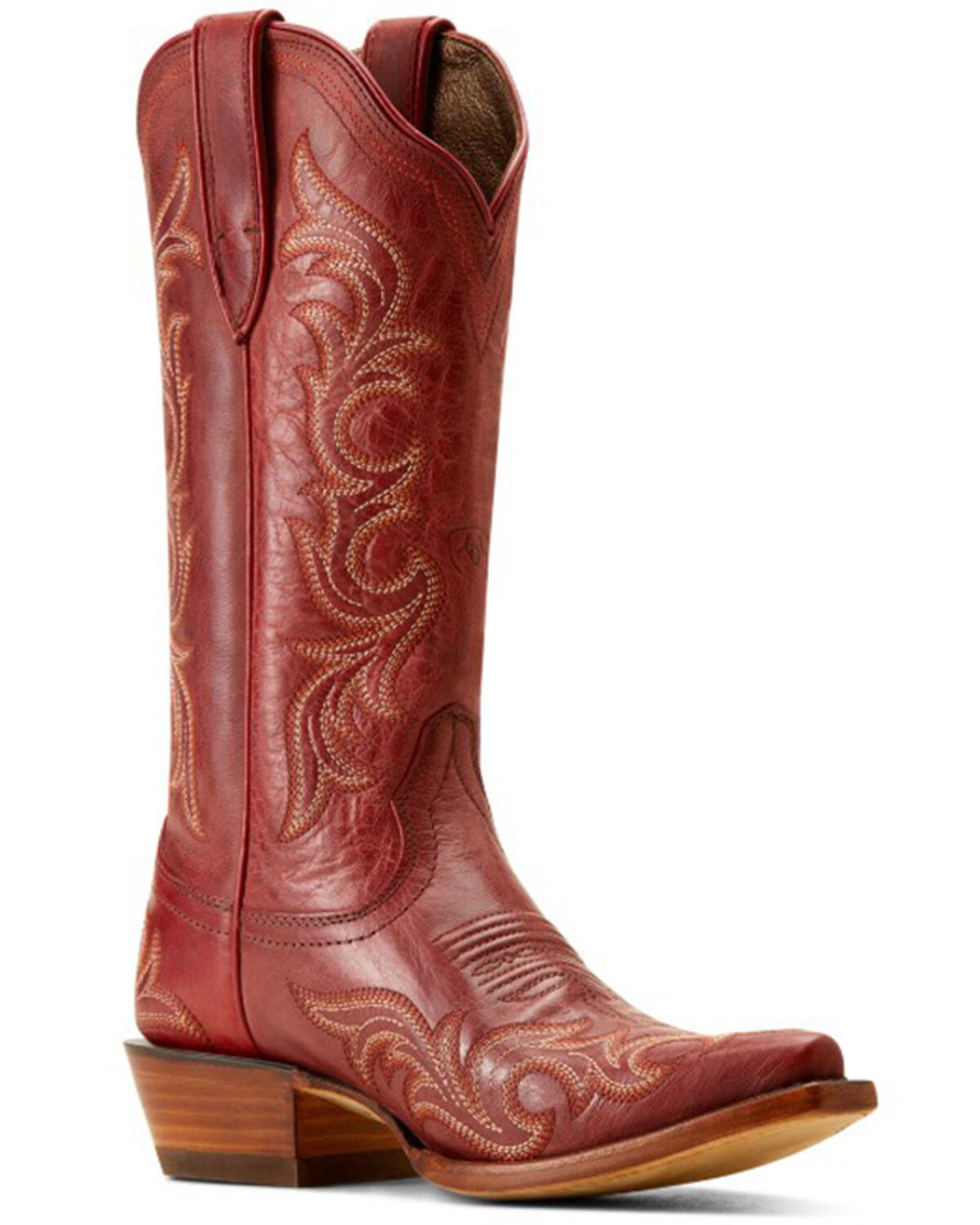 Image #1 - Ariat Women's Hazen Western Boots - Snip Toe, Red, hi-res
