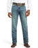Image #2 - Ariat Men's M2 Relaxed Fit Jeans, Granite, hi-res
