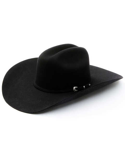 Cody James Men's 5X Colt Black Fur Felt Western Hat , Black