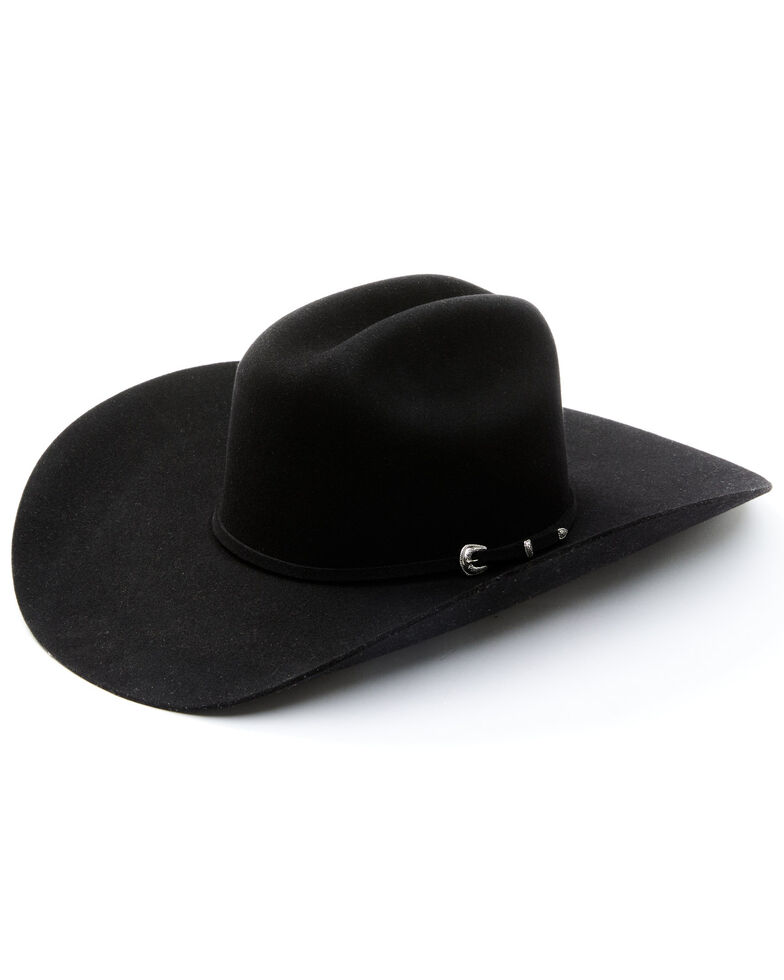 Cody James Men's 5X Colt Fur-Felt Western Hat , Black, hi-res