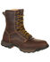 Durango Men's Maverick Waterproof Lacer Work Boots - Round Toe, Pecan, hi-res