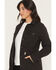 Image #2 - Carhartt Women's Tencel™ Fiber Series Relaxed Canvas Coat, Black, hi-res