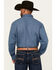 Image #4 - George Strait by Wrangler Men's Printed Long Sleeve Stretch Western Shirt, Navy, hi-res