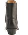Image #7 - Boulet Men's Zipper Western Boots - Round Toe, Black, hi-res