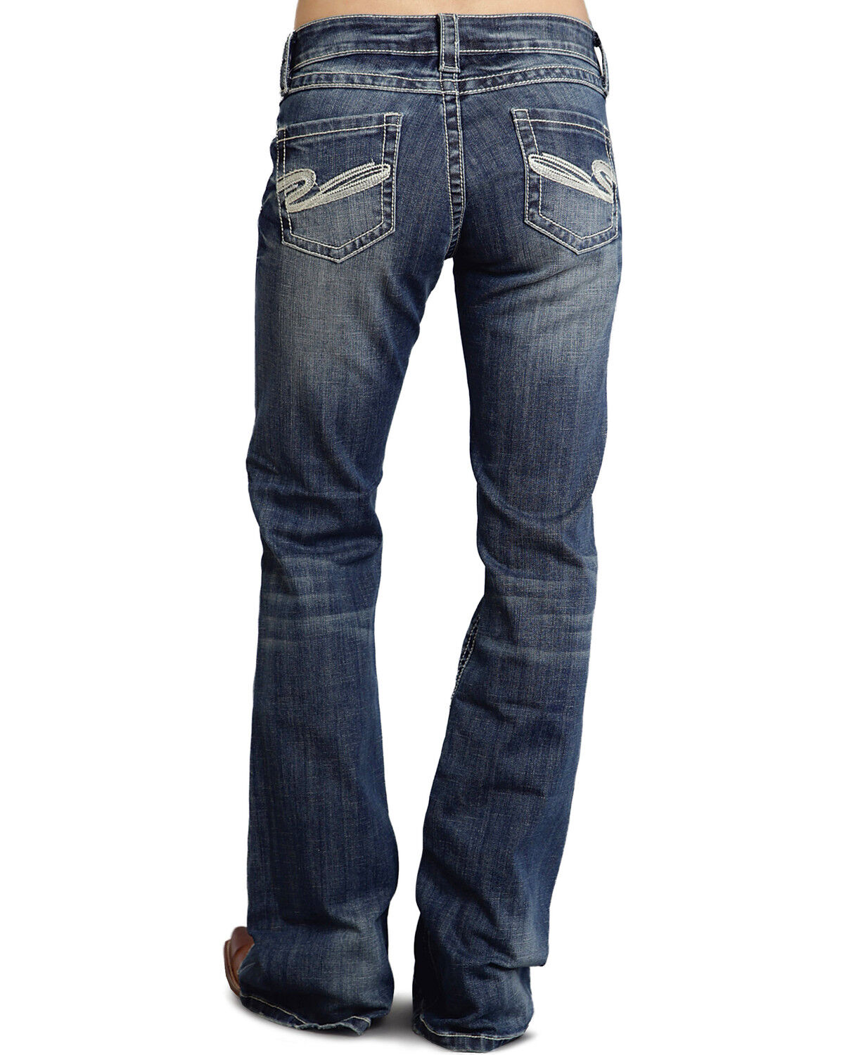 Image #1 - Stetson Women's Classic Fit Boot Cut Jeans, , hi-res