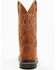 Image #5 - Shyanne Women's 11" Pull On Western Work Boots - Composite Toe, Brown, hi-res