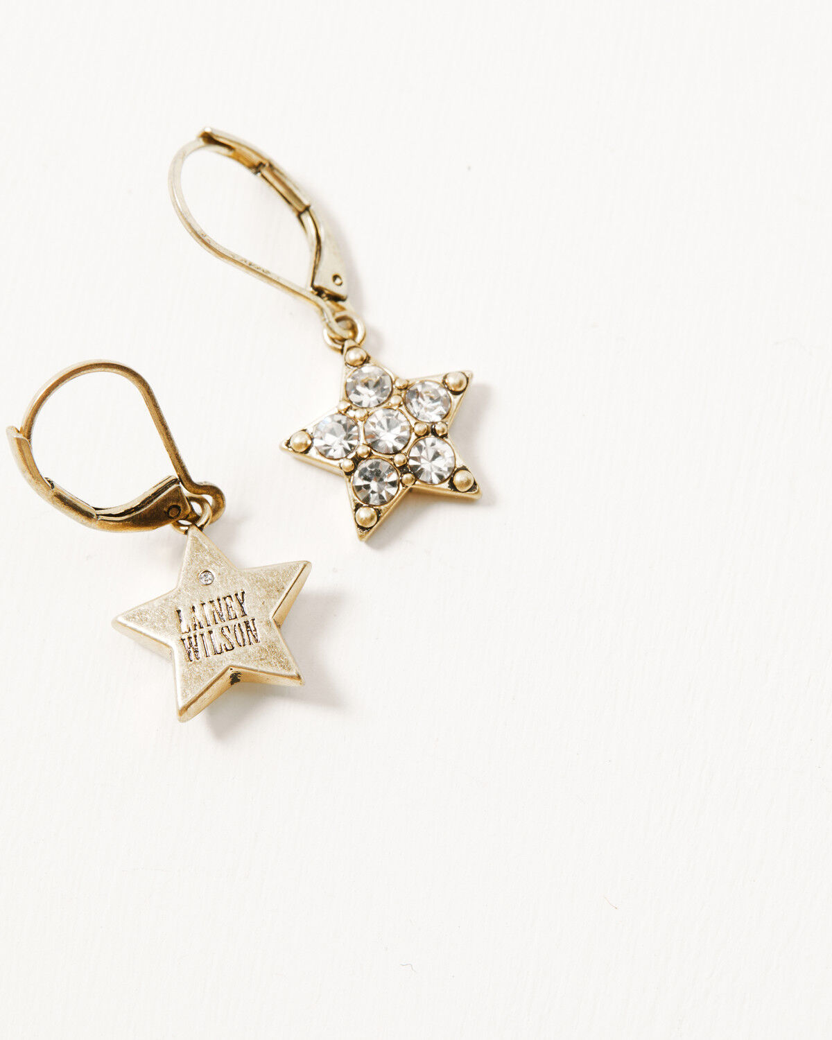 Image #2 - Lainey Wilson Women's Country Cool  Star Earring Set - 3 Piece, Gold, hi-res