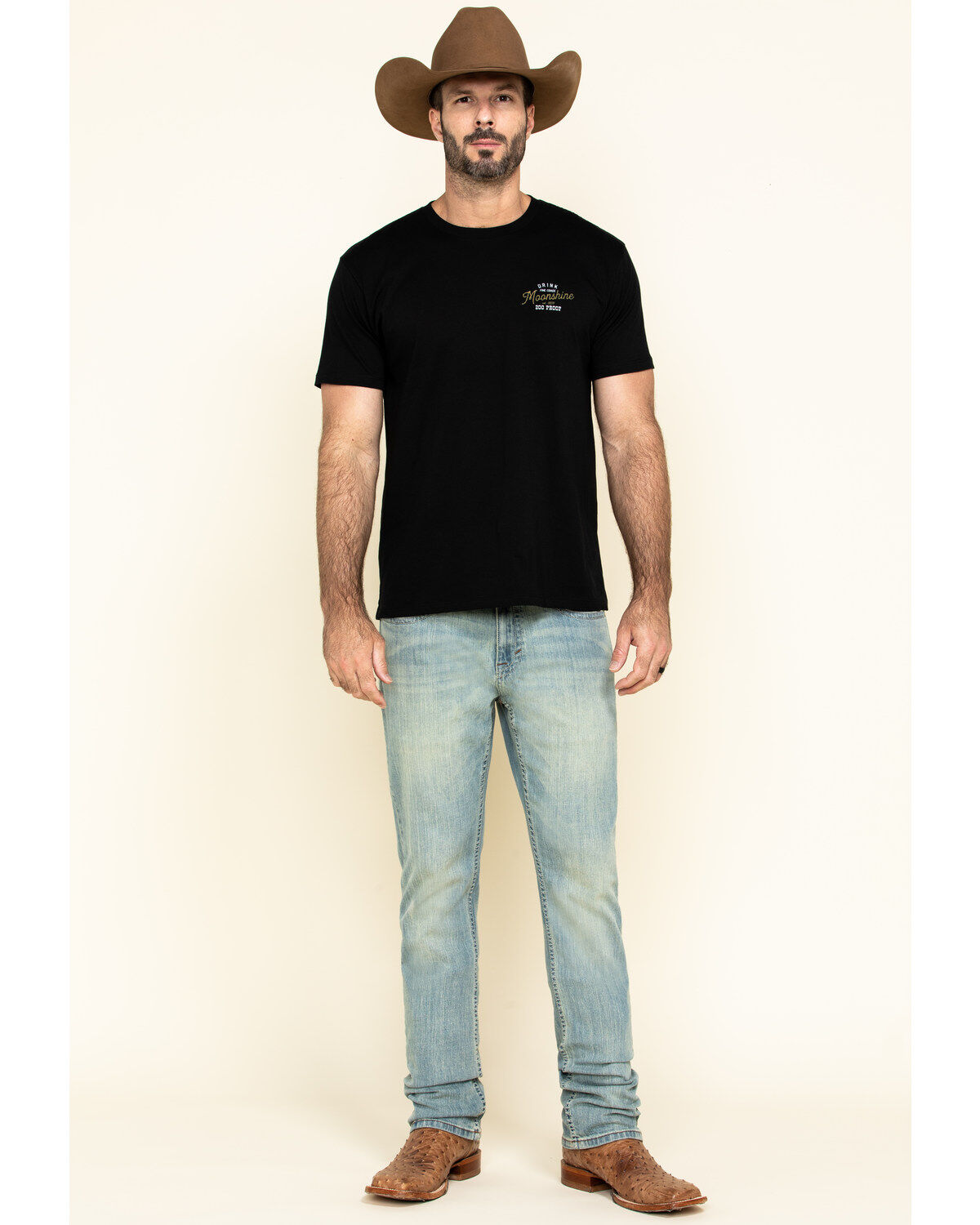 Image #6 - Moonshine Spirit Men's Black Provisions Graphic Short Sleeve T-Shirt , , hi-res