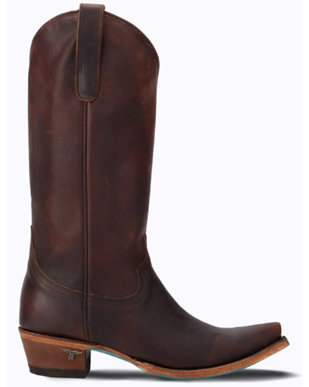 Image #2 - Lane Women's Emma Jane Western Boots - Snip Toe, Cognac, hi-res