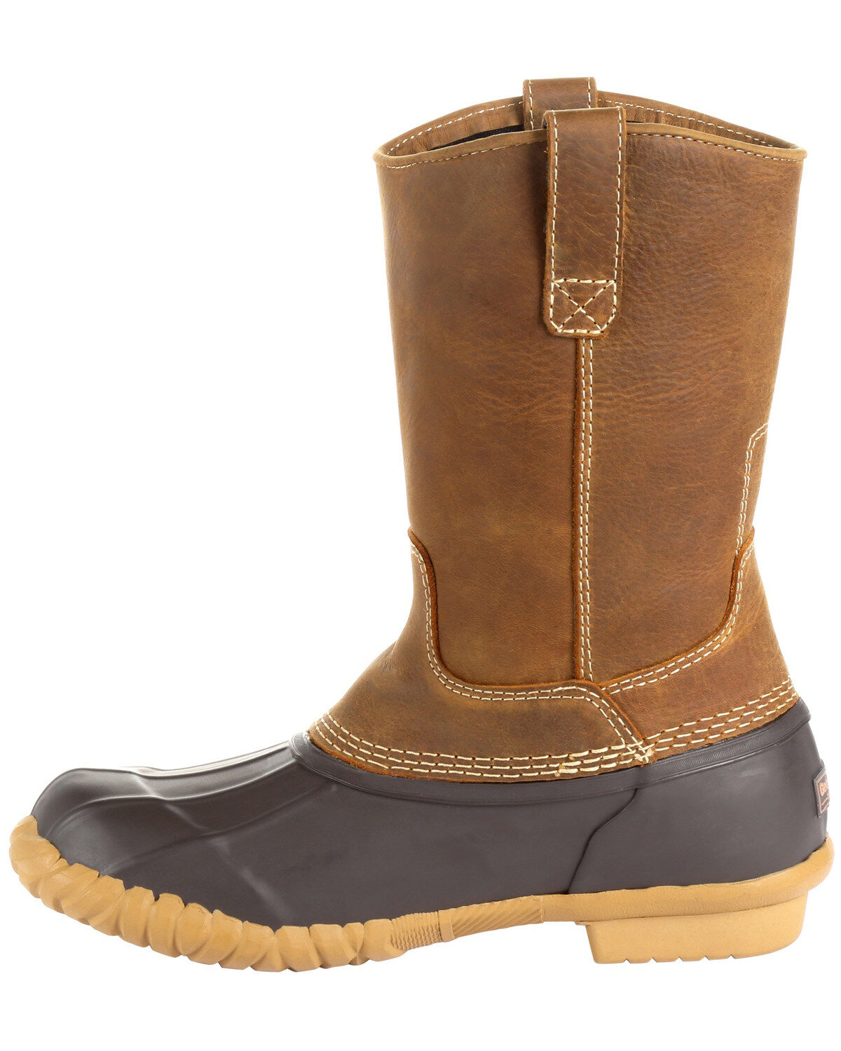 mens slip on duck boots