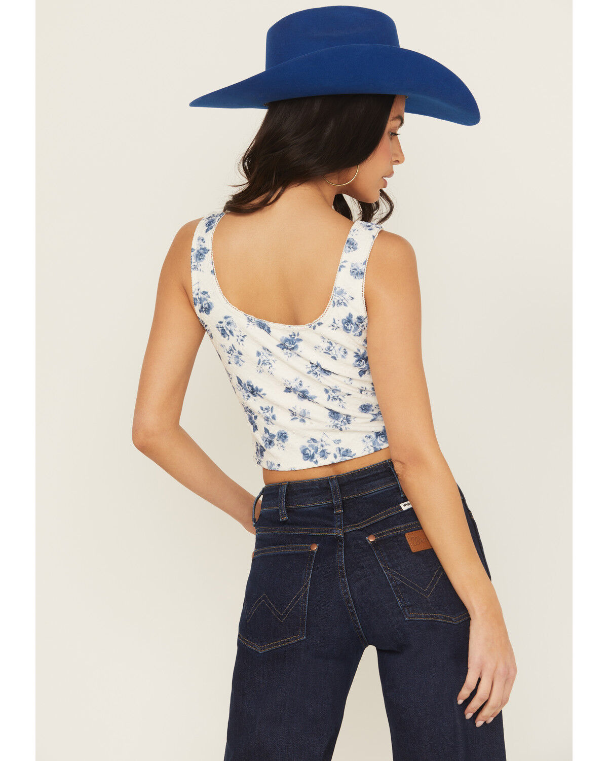 Product Name:  Shyanne Women's Floral Print Corset Top