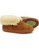 Image #1 - Lamo Footwear Women's Chestnut Double Face Slippers - Round Toe, Chestnut, hi-res