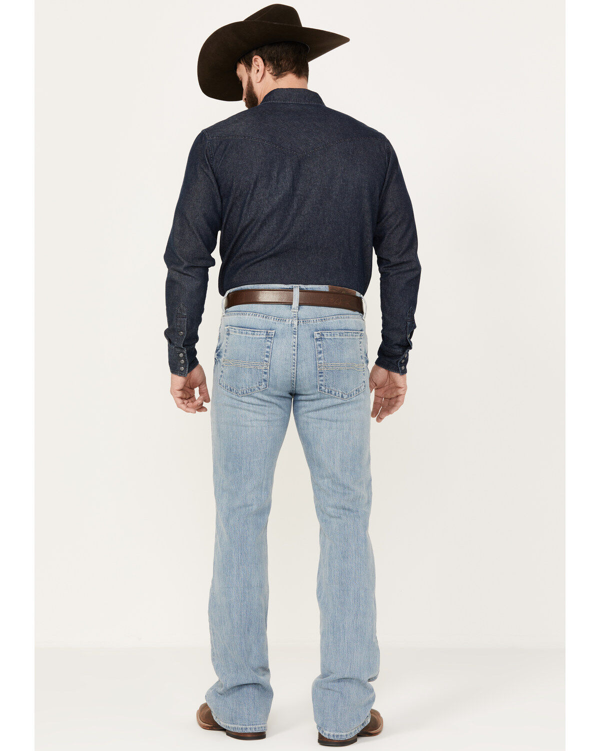 Image #3 - Cody James Men's Owens Light Wash Slim Boot Stretch Denim Jeans, , hi-res