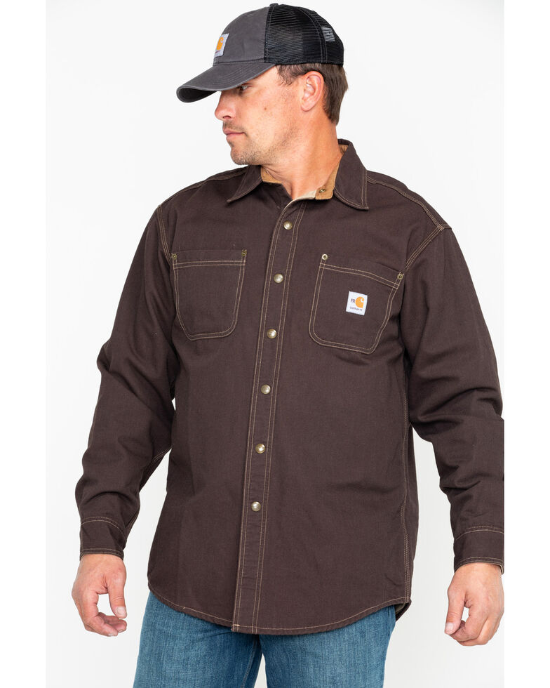 Carhartt Flame Resistant Canvas Shirt Jacket | Boot Barn