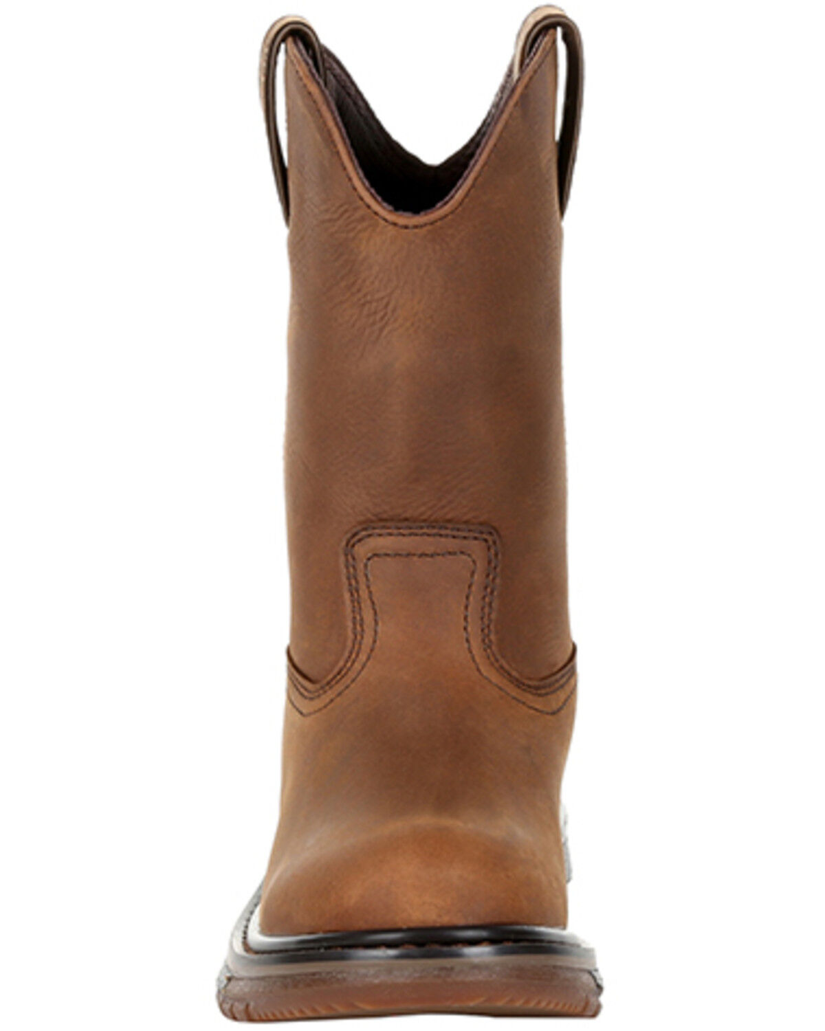 Image #4 - Rocky Boys' Original Ride FLX Waterproof Western Boots - Round Toe, Brown, hi-res