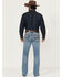 Image #3 - Cody James Men's Highland Light Wash Slim Bootcut Stretch Denim Jeans, Light Wash, hi-res