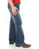 Image #2 - Wrangler Boy's 20X Vintage No. 42 Boot Cut Jeans, Blue, hi-res