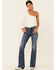 Image #1 - Shyanne Women's Seamed Pocket Bootcut Jeans, , hi-res