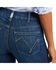 Image #4 - Ariat Women's R.E.A.L Perfect Rise Stretch Abby Straight Mackenzie Jeans, Blue, hi-res