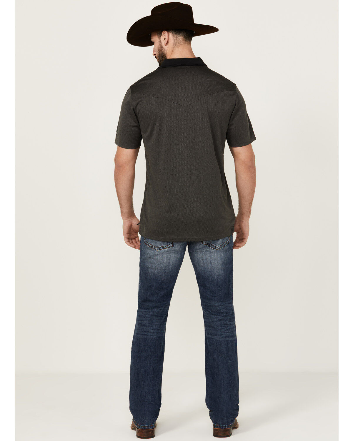 Image #3 - RANK 45® Men's Yuma Wash Ambush Slim Straight Stretch Denim Jeans, Medium Wash, hi-res