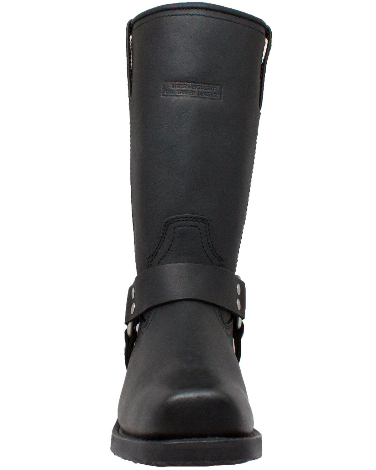 round toe harness boots
