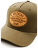 Image #2 - Brothers and Sons Men's Provisions For The Rugged Leather Patch Ball Cap, Olive, hi-res
