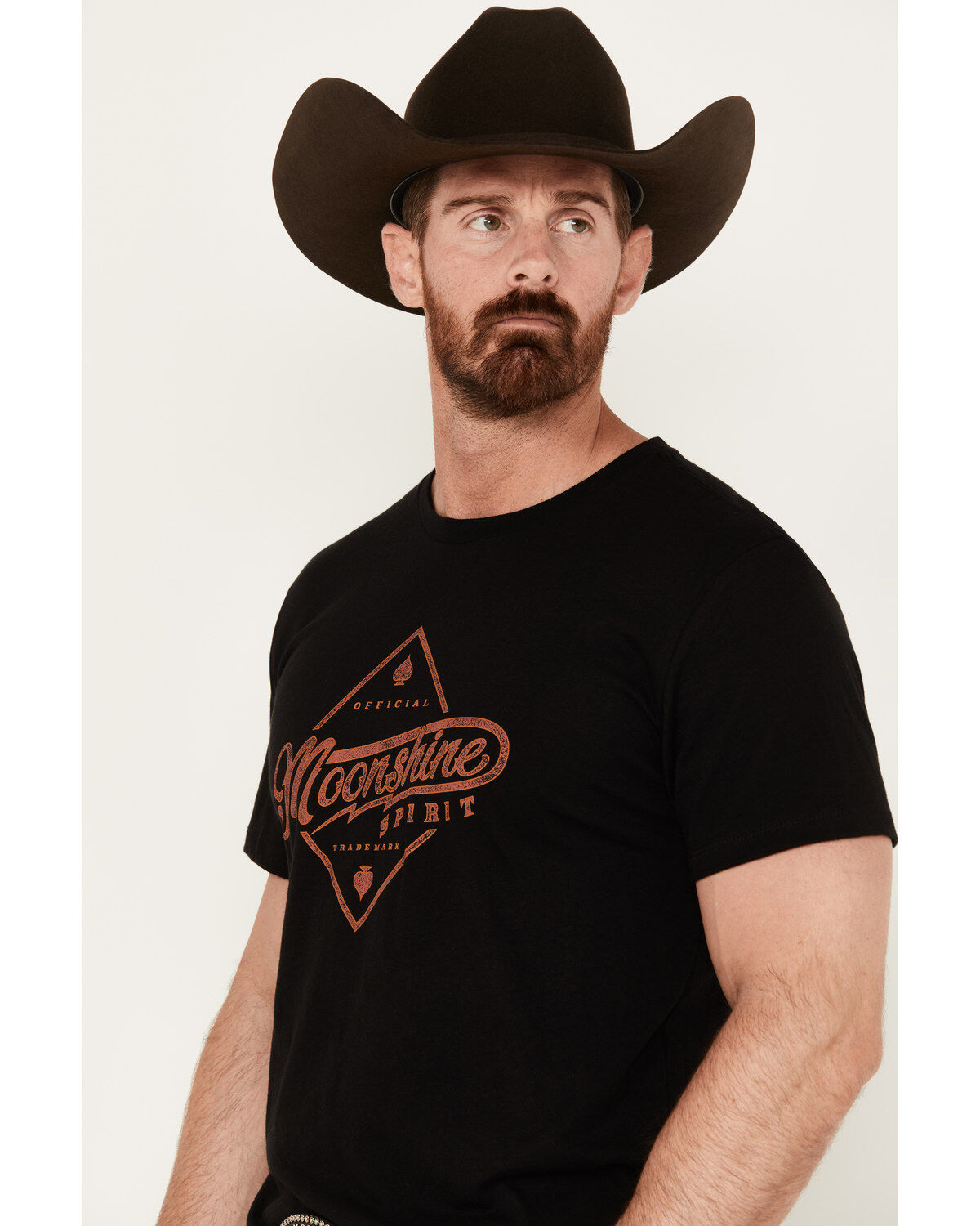 Image #2 - Moonshine Spirit Men's Diamond Short Sleeve Graphic T-Shirt, Black, hi-res