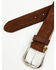 Image #3 - Cody James Black 1978™ Men's Monty Suede Belt, Chocolate, hi-res