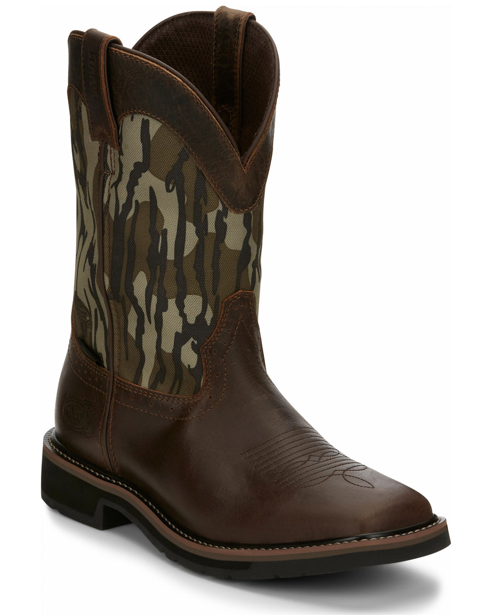 Justin western work boots clearance