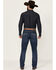 Image #3 - Wrangler 20X Men's Warren Medium Wash Slim Straight Stretch Denim Jeans, Medium Wash, hi-res