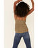 Image #4 - Shyanne Women's Embroidered Flutter Short Sleeve Top , Olive, hi-res