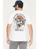 Image #1 - Troll Co Men's DHCM Hard Hat Short Sleeve T-Shirt, White, hi-res