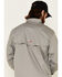 Ariat Men's Fire Resistant Solid Vent Long Sleeve Work Shirt, Silver, hi-res