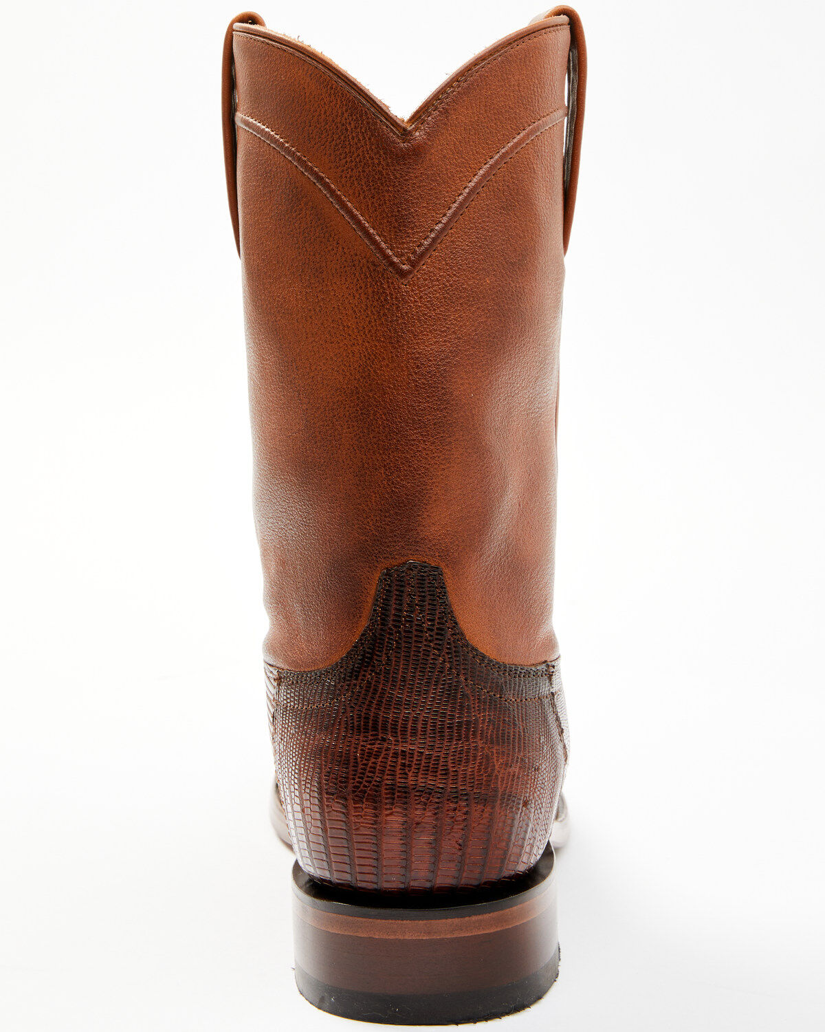 Image #5 - Cody James Black 1978® Men's Carmen Exotic Teju Lizard Roper Boots - Round Toe, Cognac, hi-res