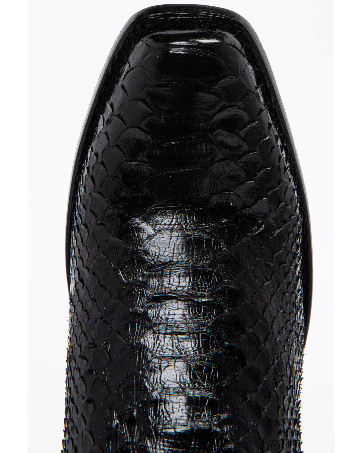 Dan post black python boots